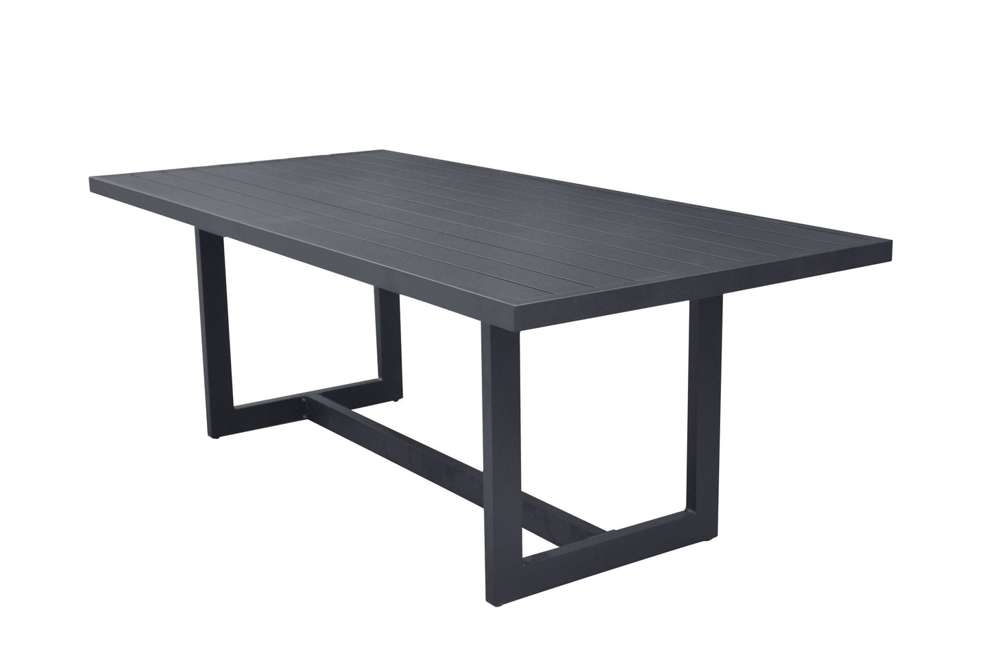 Renava Wake - Modern Dark Charcoal Outdoor Dining Table-2