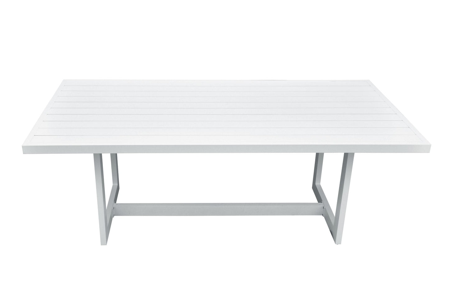 Renava Wake - Modern White Outdoor Dining Table-4