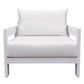 Renava Wake - Modern White Outdoor Lounge Chair-4