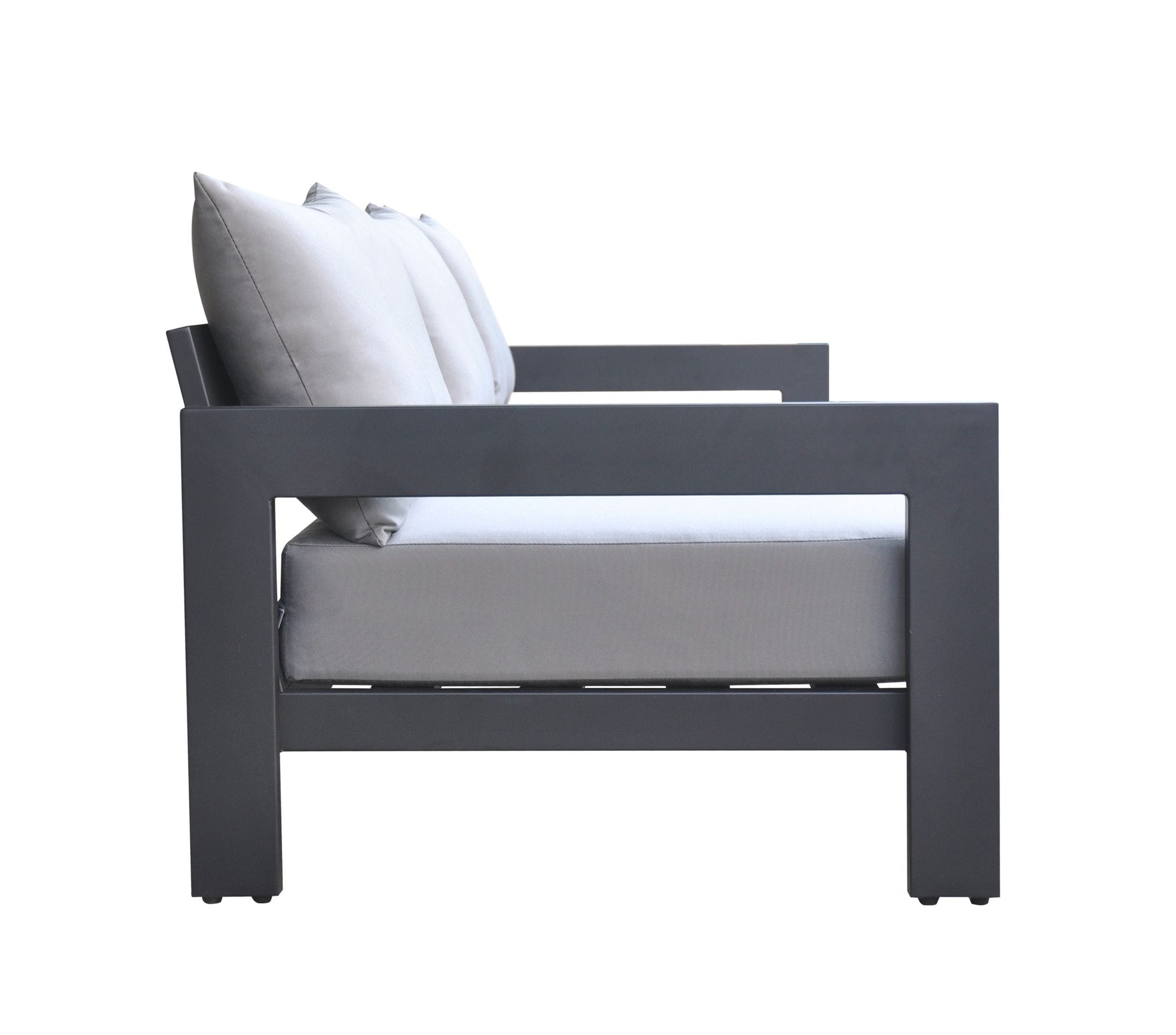 Renava Wake - Modern Charcoal Outdoor Sofa | Outdoor Sofas, Loveseats & Sectionals | Modishstore - 3