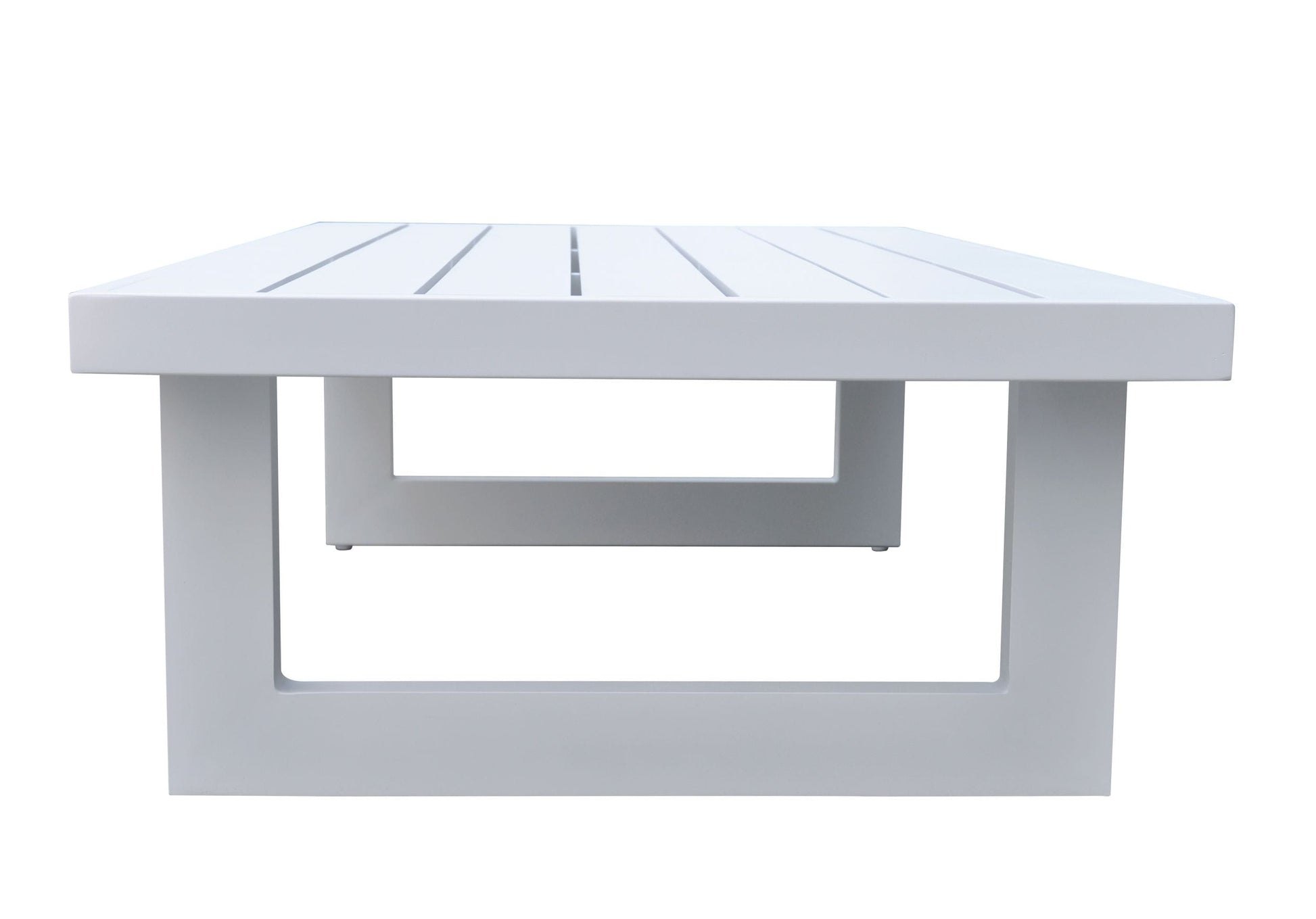 Renava Wake - Modern White Outdoor Coffee Table-3