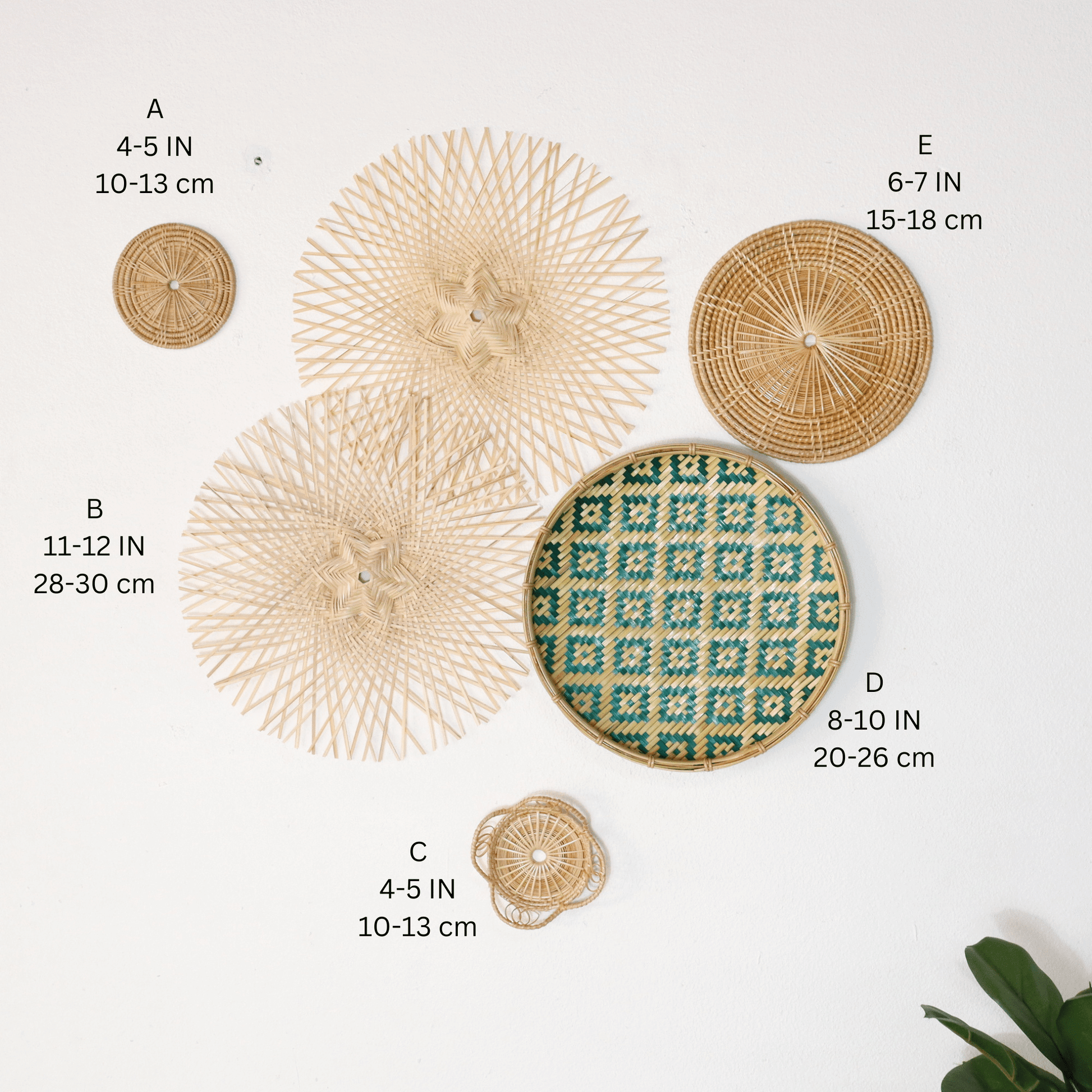 A Rin Mix-And-Match Wall Decor (Set Of 6) By Thaihome | Wall Decor | Modishstore - 2