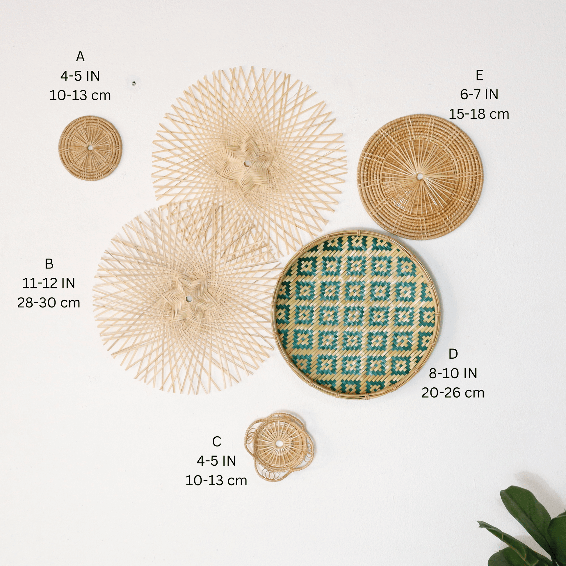 A Rin Mix-And-Match Wall Decor (Set Of 6) By Thaihome | Wall Decor | Modishstore - 2
