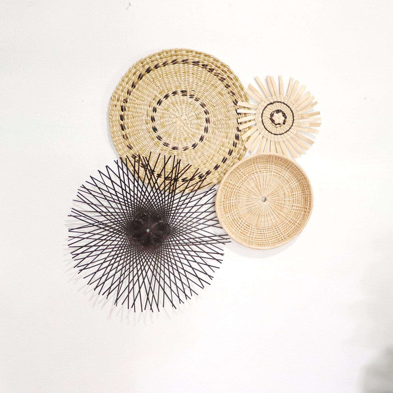 Kun Cha Na - Wall Hanging DeCor (Set Of 4) By Thaihome | Wall Decor | Modishstore