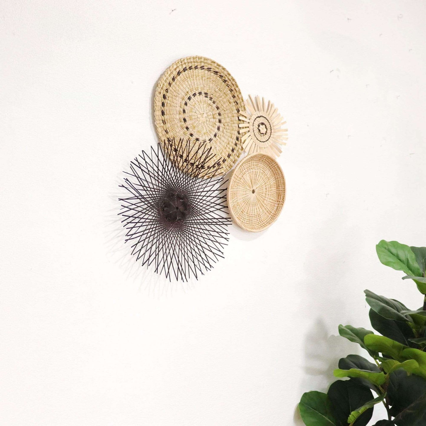 Kun Cha Na - Wall Hanging DeCor (Set Of 4) By Thaihome | Wall Decor | Modishstore - 3