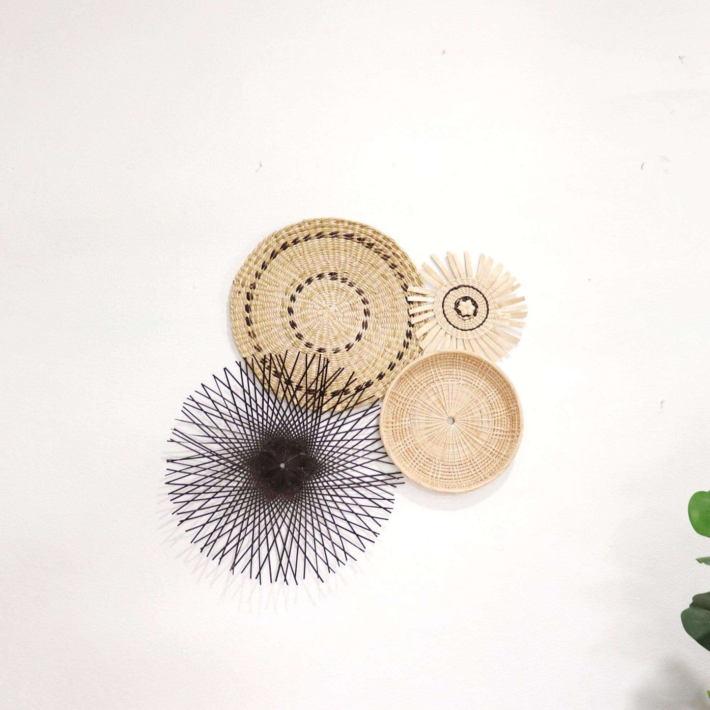 Kun Cha Na - Wall Hanging DeCor (Set Of 4) By Thaihome | Wall Decor | Modishstore - 4