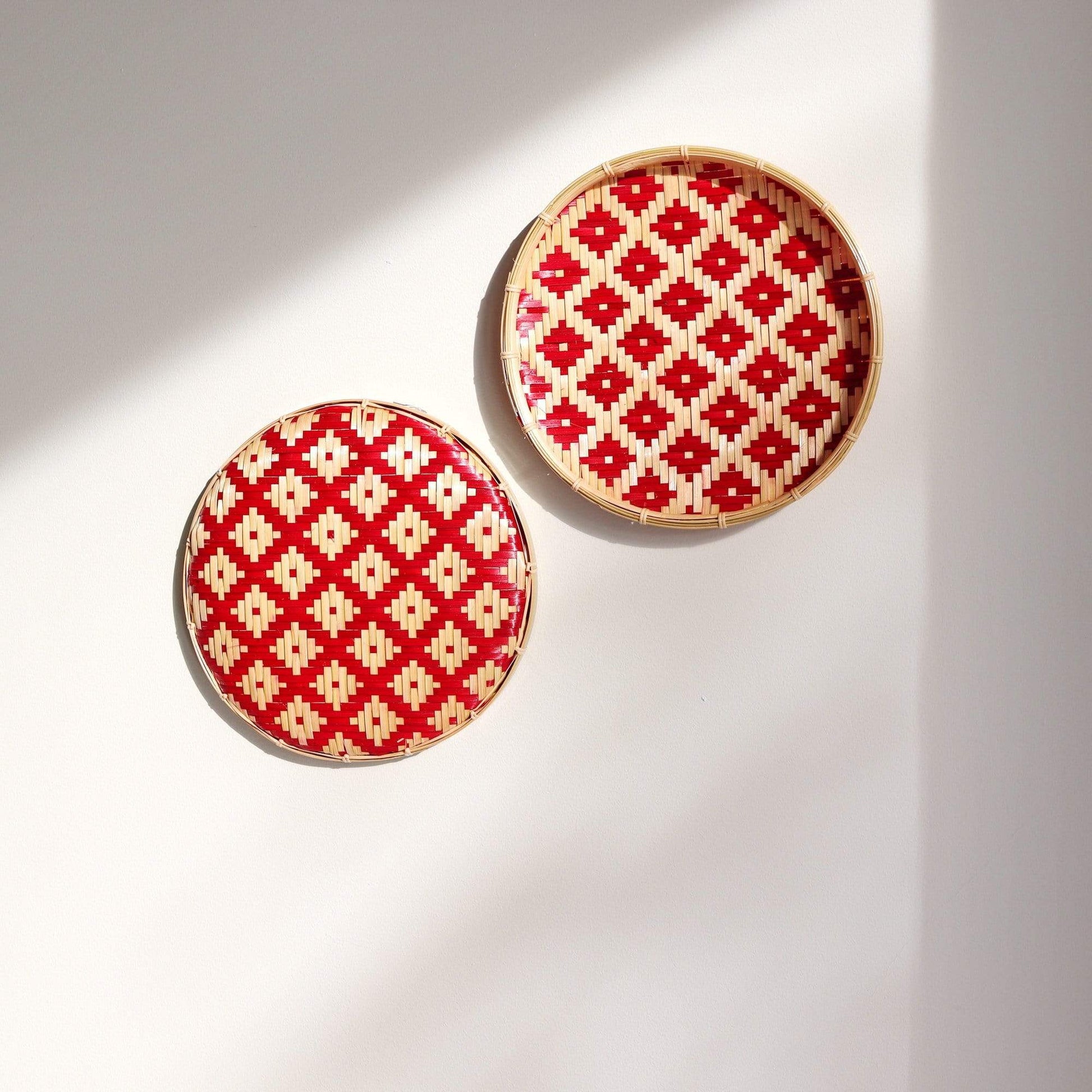 Nit Tha - Wall Hanging DeCor Set Of 2 By Thaihome | Wall Decor | Modishstore - 6