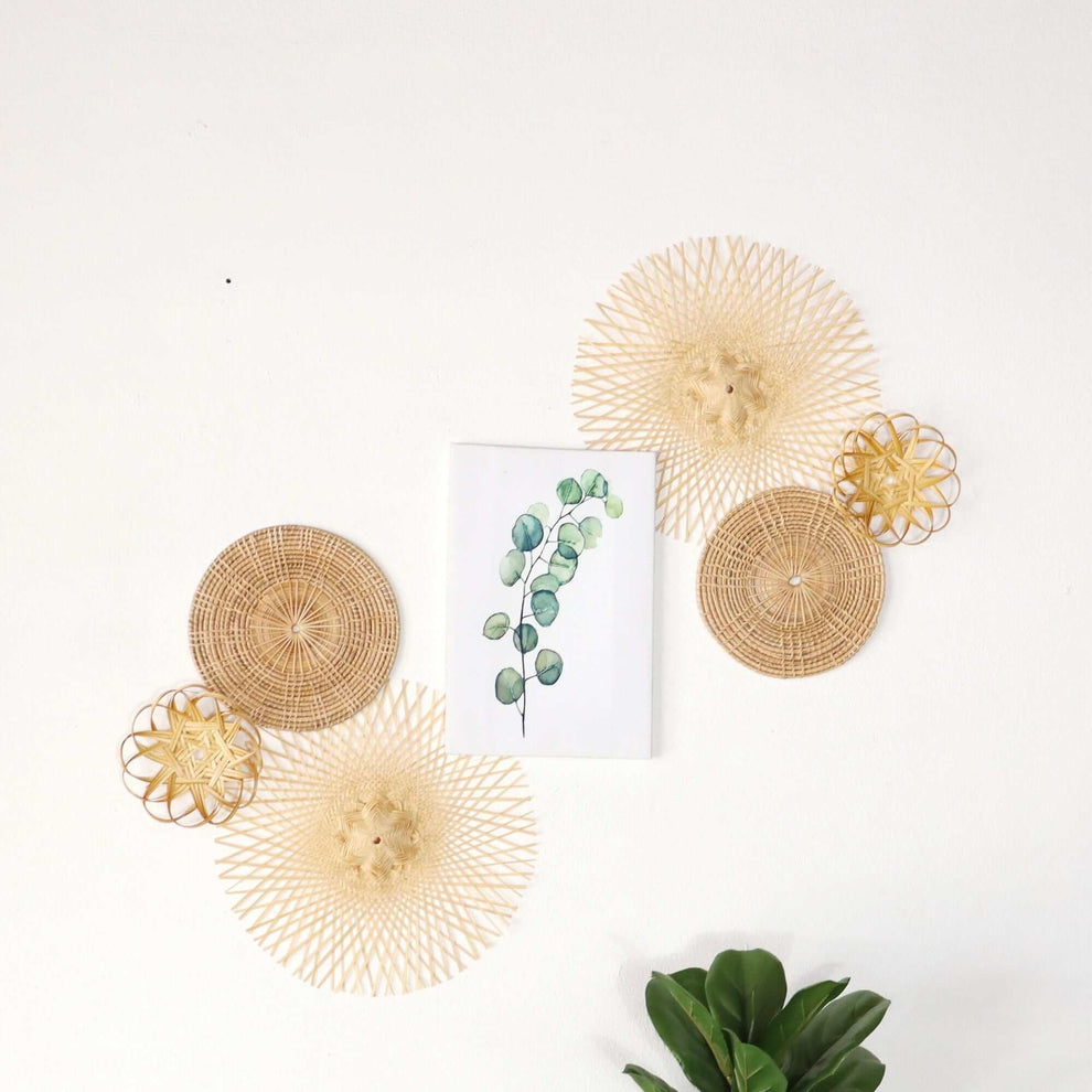 Ing Fah - Wall Hanging Art Decor Set By Thaihome | Wall Decor | Modishstore - 3