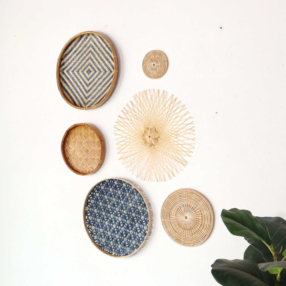 Jong Luck - Wall Art Decor Hanging (Set Of 6) By Thaihome | Wall Decor | Modishstore - 4