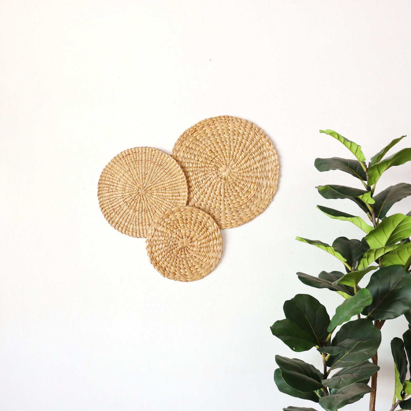 Kan Nat Tha - Wall Hanging DeCor Set Of 3 By Thaihome | Wall Decor | Modishstore