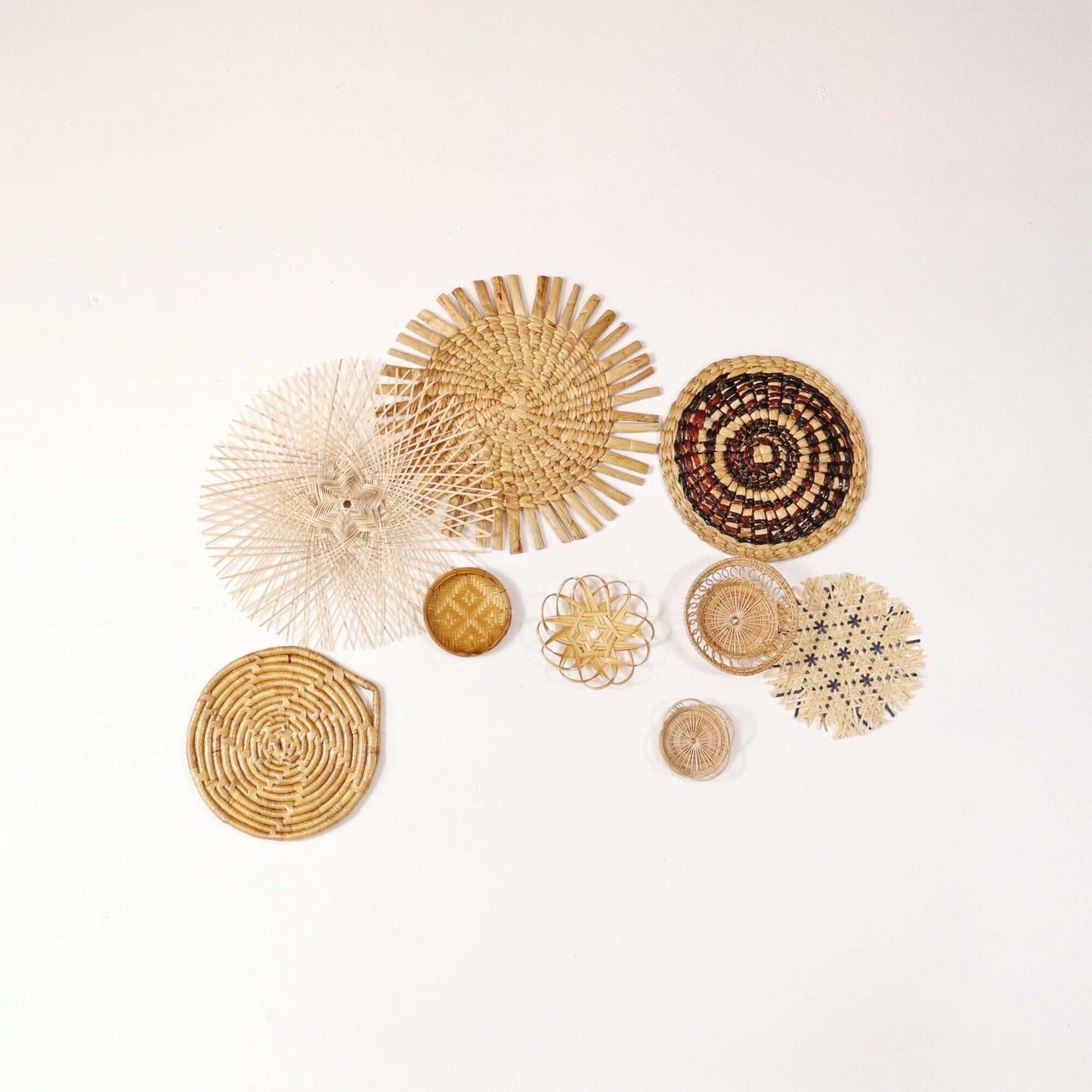 Kang Wan - Wall Hanging DeCor (Set Of 9) By Thaihome | Wall Decor | Modishstore - 5