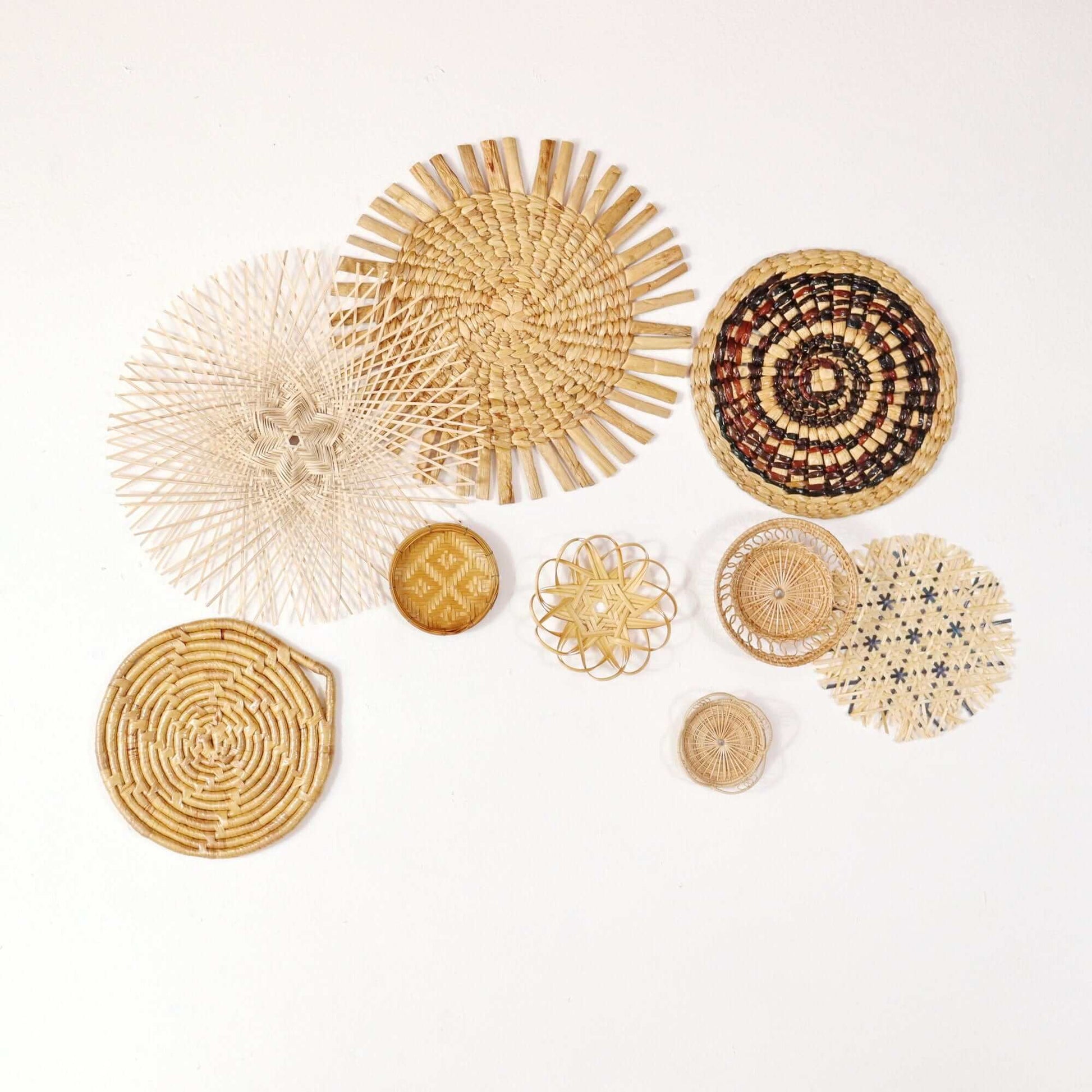 Kang Wan - Wall Hanging DeCor (Set Of 9) By Thaihome | Wall Decor | Modishstore - 4