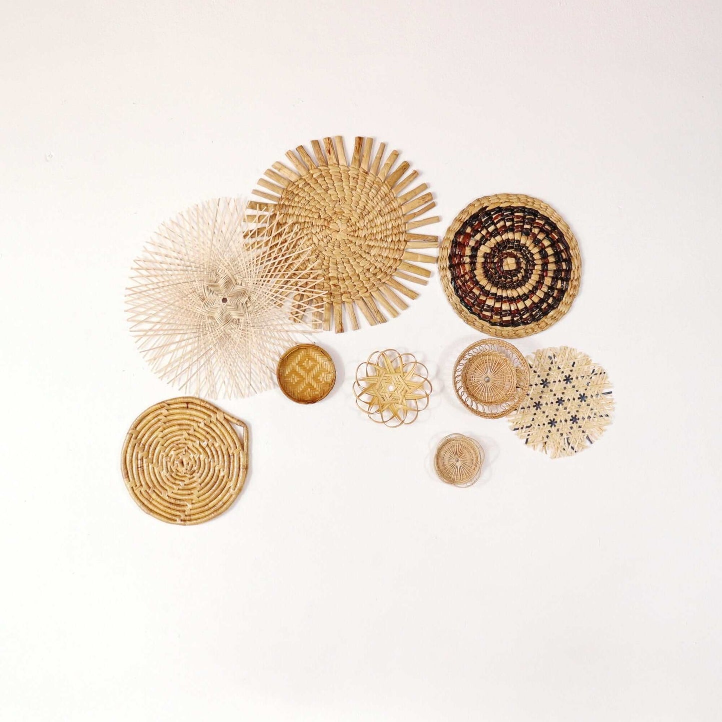 Kang Wan - Wall Hanging DeCor (Set Of 9) By Thaihome | Wall Decor | Modishstore - 3