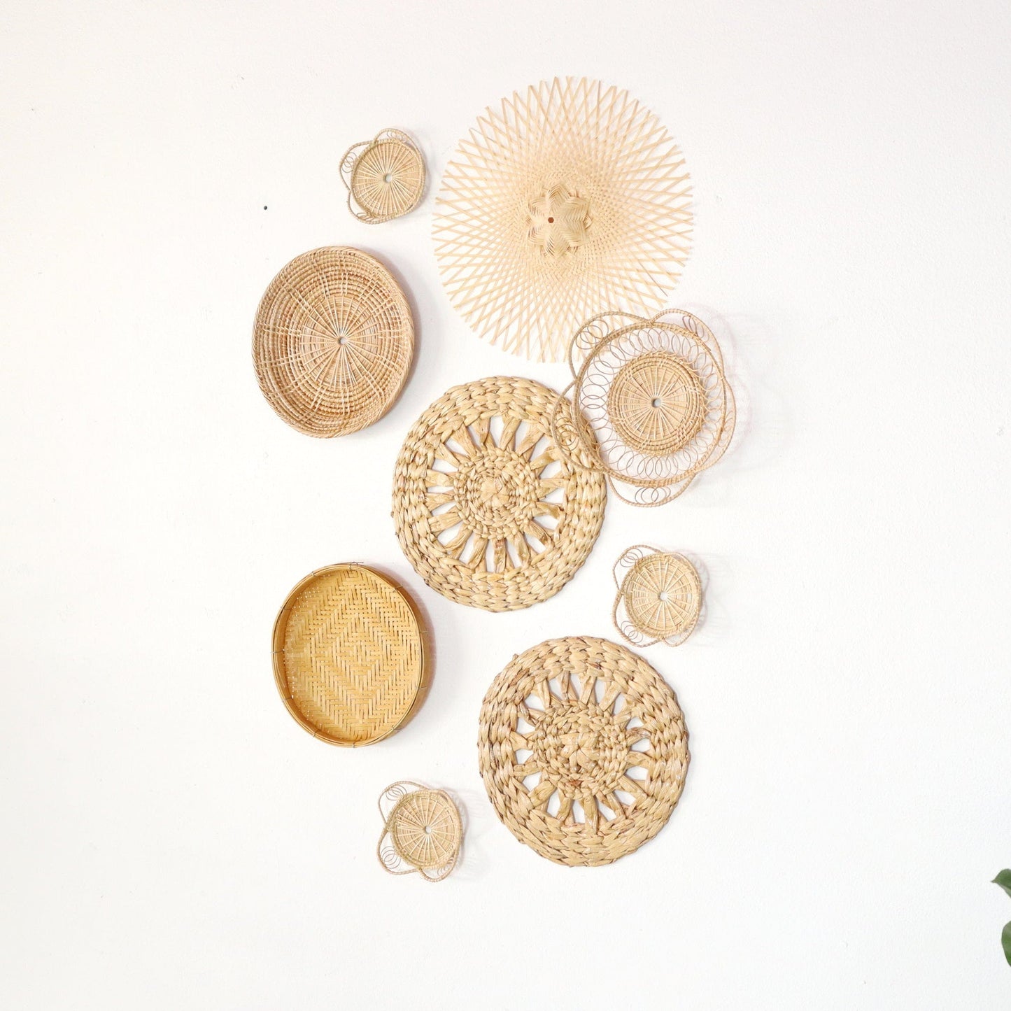 Lan La Rid - Wall Hanging DeCor Set Of 8 By Thaihome | Wall Decor | Modishstore - 6