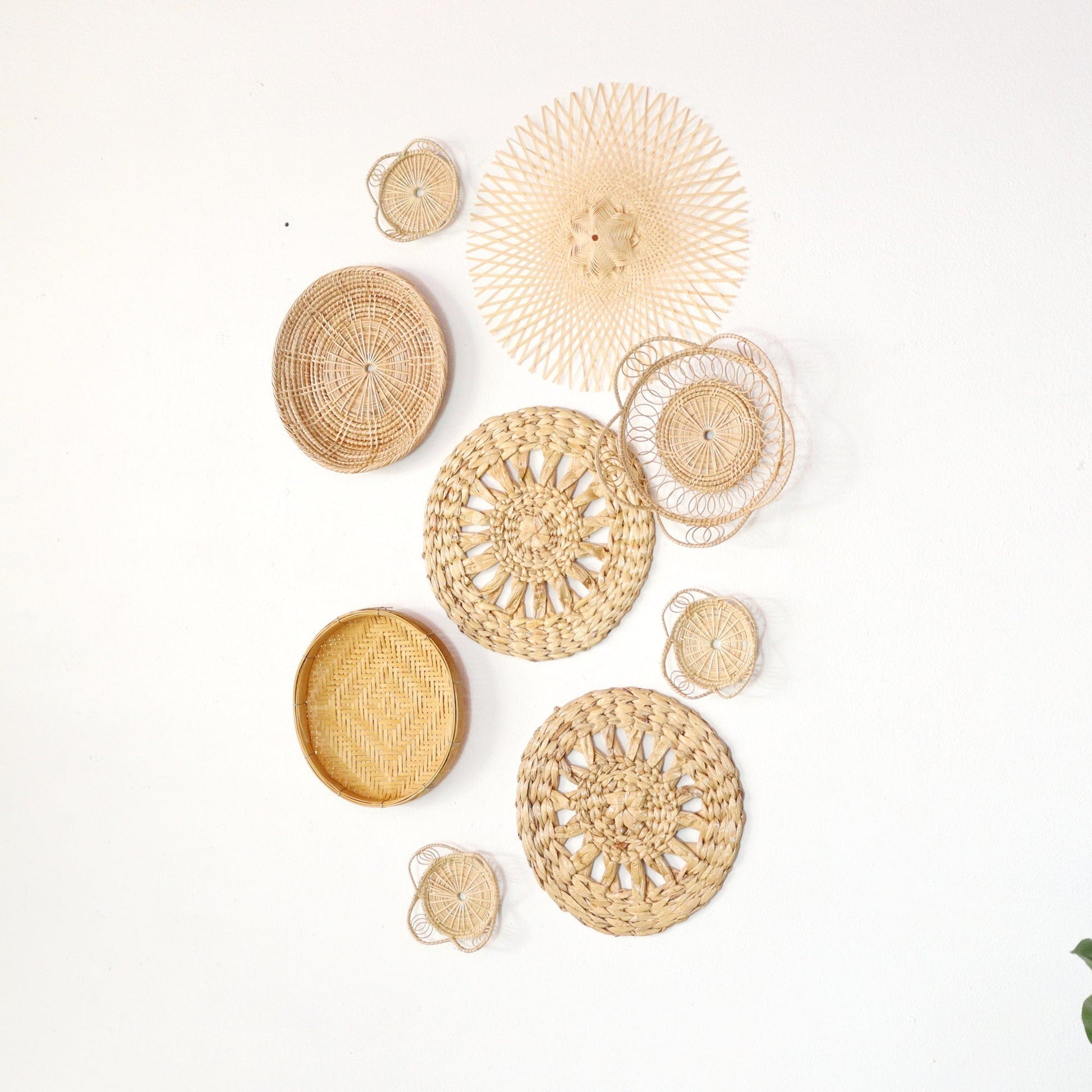 Lan La Rid - Wall Hanging DeCor Set Of 8 By Thaihome | Wall Decor | Modishstore - 6