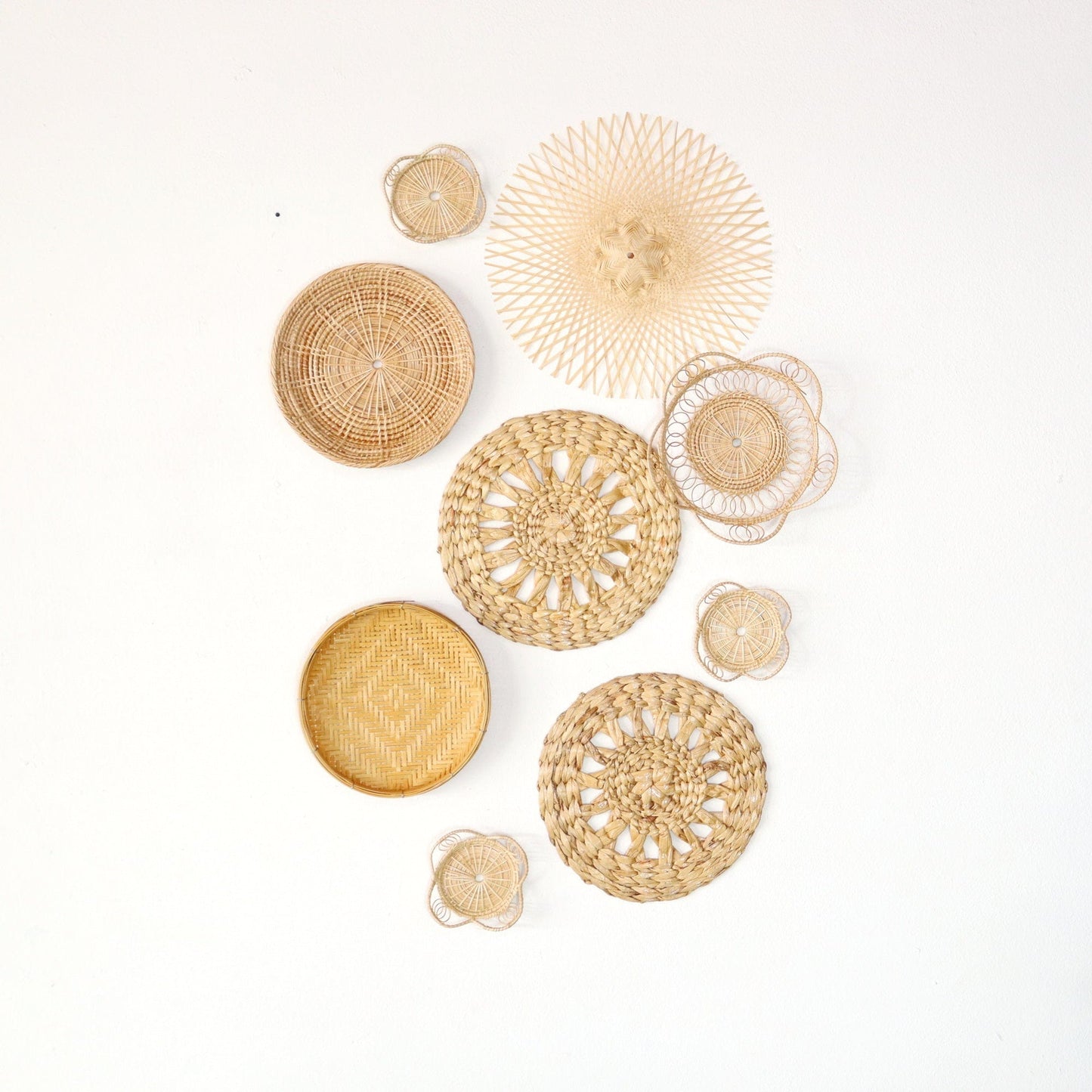 Lan La Rid - Wall Hanging DeCor Set Of 8 By Thaihome | Wall Decor | Modishstore - 3