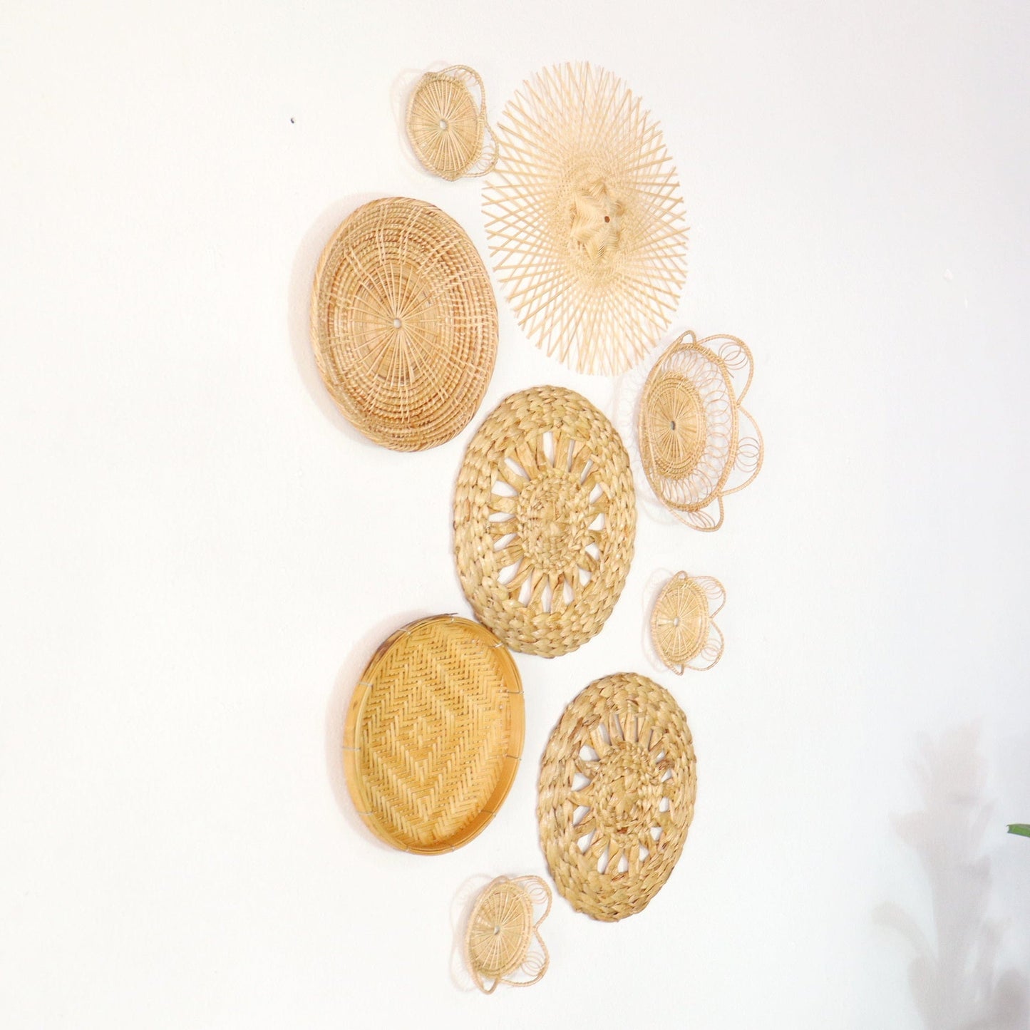 Lan La Rid - Wall Hanging DeCor Set Of 8 By Thaihome | Wall Decor | Modishstore - 4