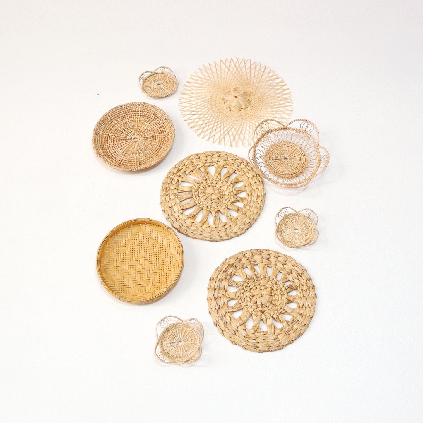 Lan La Rid - Wall Hanging DeCor Set Of 8 By Thaihome | Wall Decor | Modishstore - 7