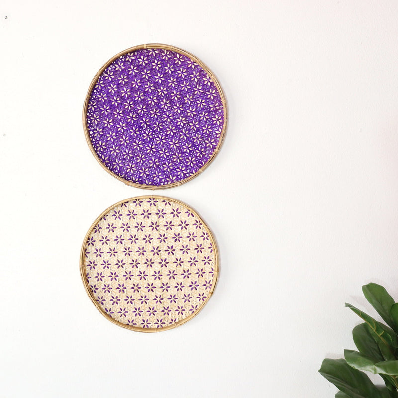 Nat Ta Nid - Wall Hanging Decor Set Of 2 By Thaihome | Wall Decor | Modishstore