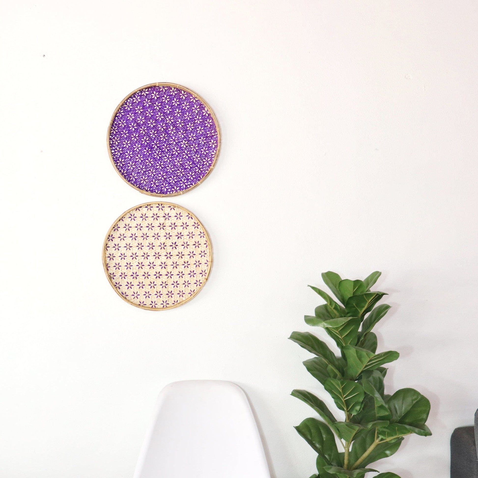 Nat Ta Nid - Wall Hanging Decor Set Of 2 By Thaihome | Wall Decor | Modishstore - 2