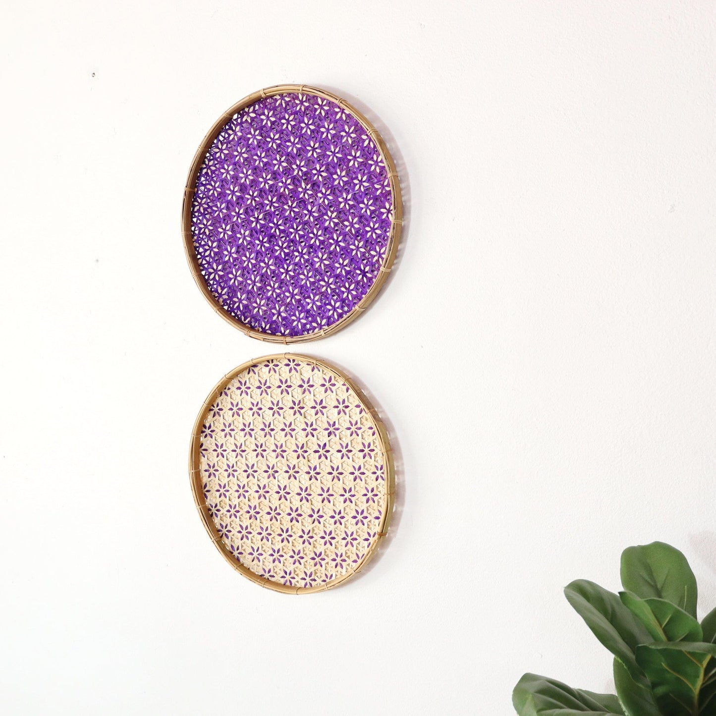 Nat Ta Nid - Wall Hanging Decor Set Of 2 By Thaihome | Wall Decor | Modishstore - 3