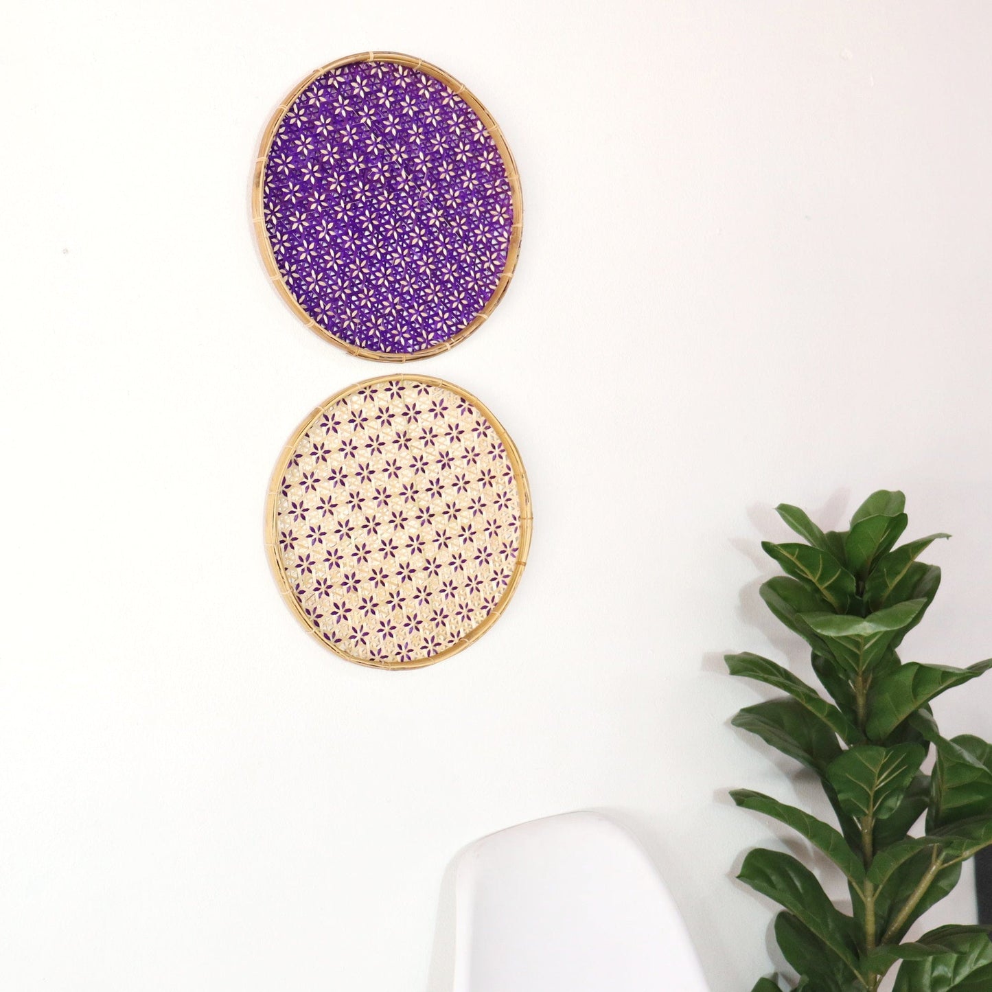 Nat Ta Nid - Wall Hanging Decor Set Of 2 By Thaihome | Wall Decor | Modishstore - 4