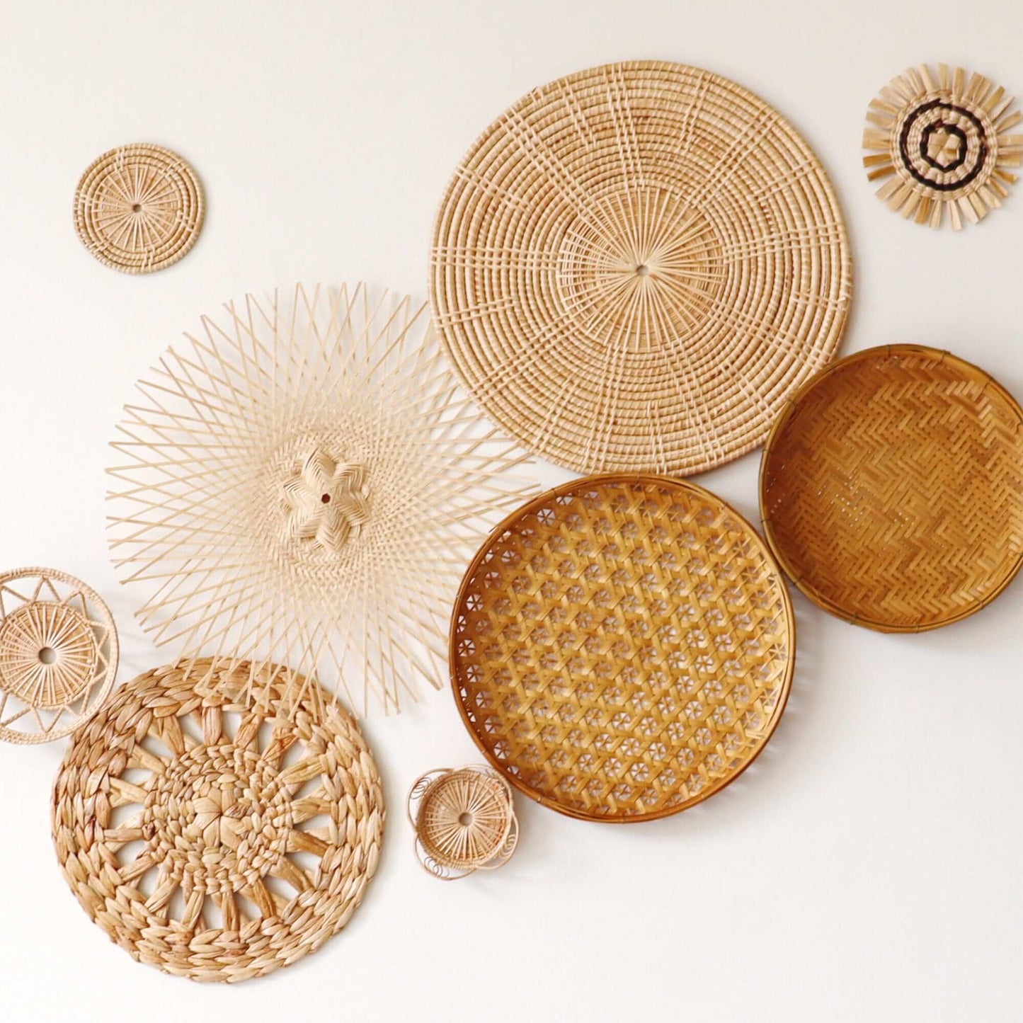 Non Ti Wat - Wall Hanging Art DeCor (Set Of 9) By Thaihome | Wall Decor | Modishstore - 4