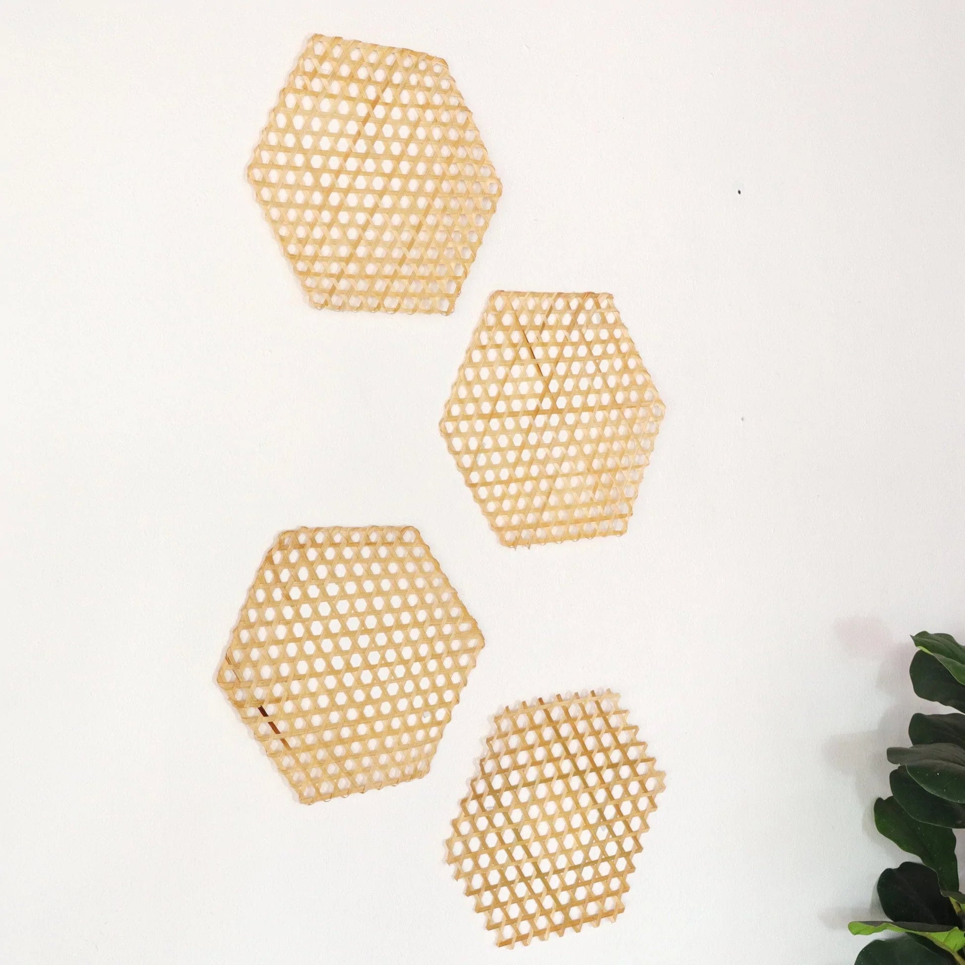 Petra - Wall Hanging Art DeCor (Set Of 4) By Thaihome | Wall Decor | Modishstore - 5