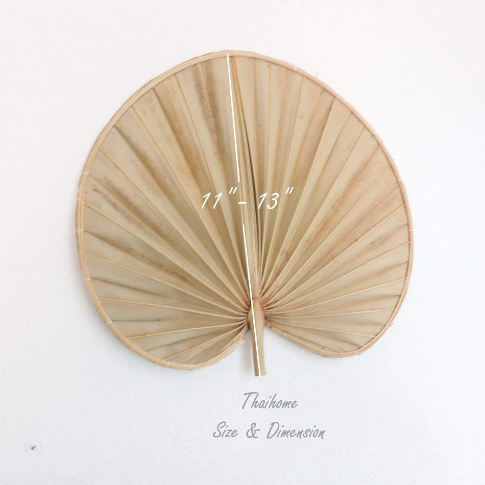 Palm Leaf Wall Decor Set Of 2 -  Phi Ya Pat By Thaihome | Wall Decor | Modishstore - 2