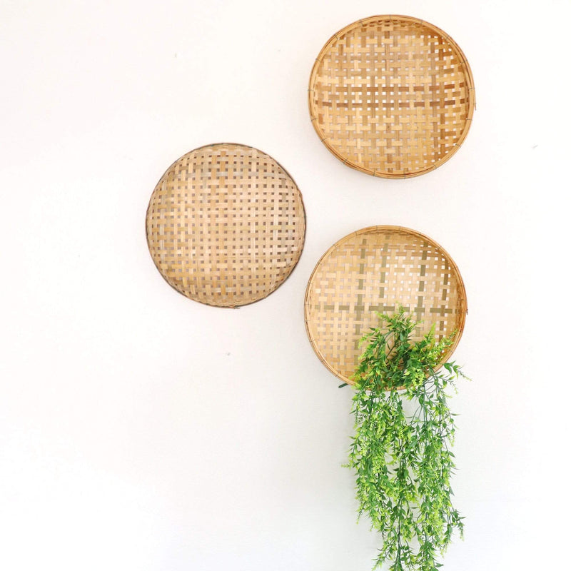 Sansuk -  Wall Hanging Decor (Set Of 3) By Thaihome | Wall Decor | Modishstore