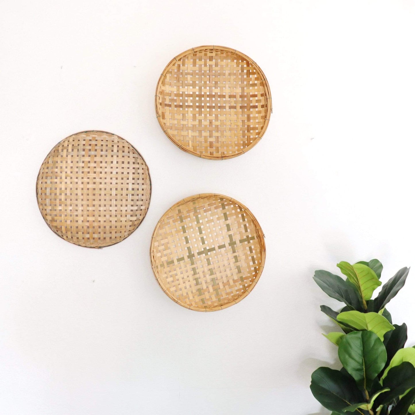 Sansuk -  Wall Hanging Decor (Set Of 3) By Thaihome | Wall Decor | Modishstore - 3