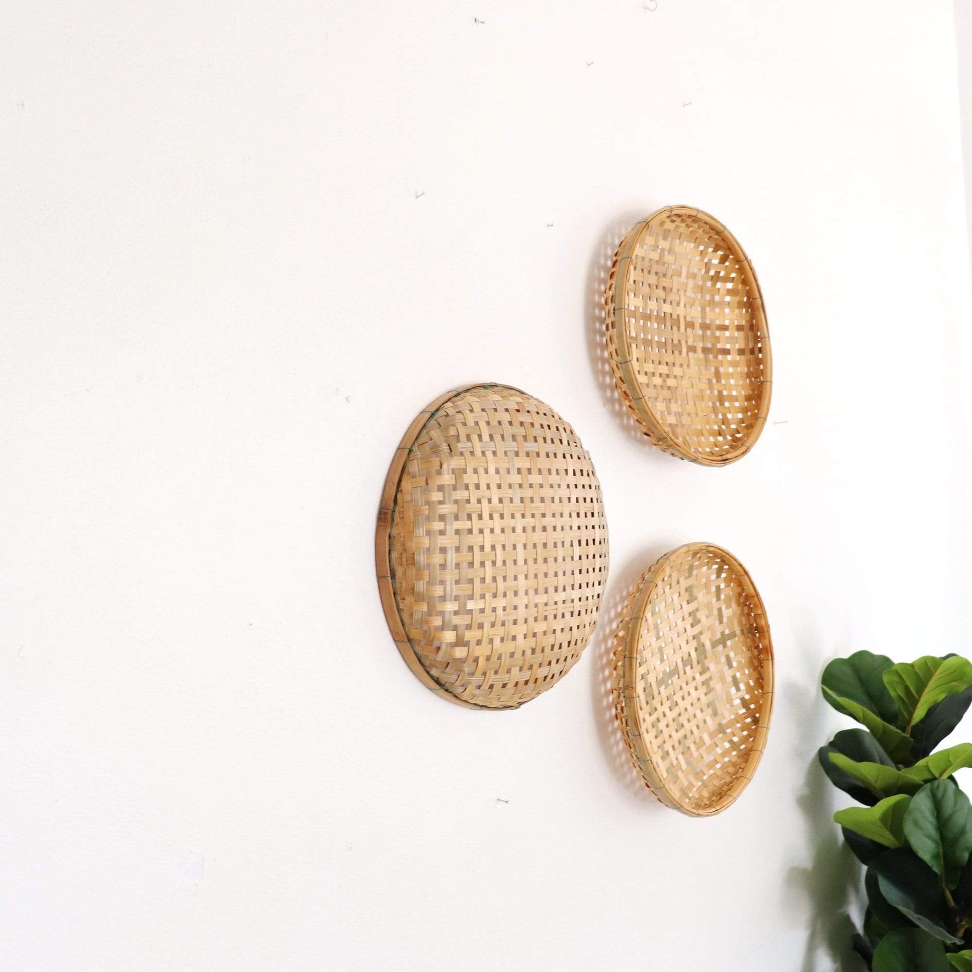 Sansuk -  Wall Hanging Decor (Set Of 3) By Thaihome | Wall Decor | Modishstore - 4