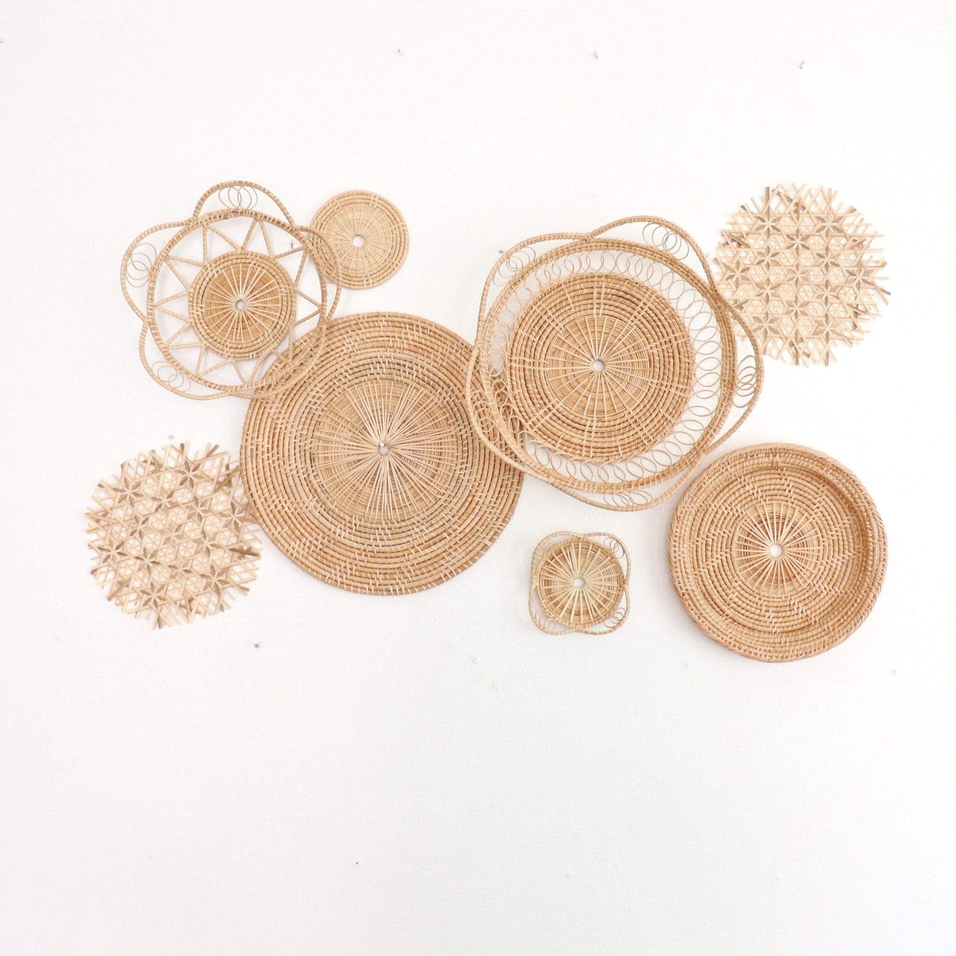 Ter Chan - Boho Wall Hanging Decor (Set Of 8) By Thaihome | Wall Decor | Modishstore - 4