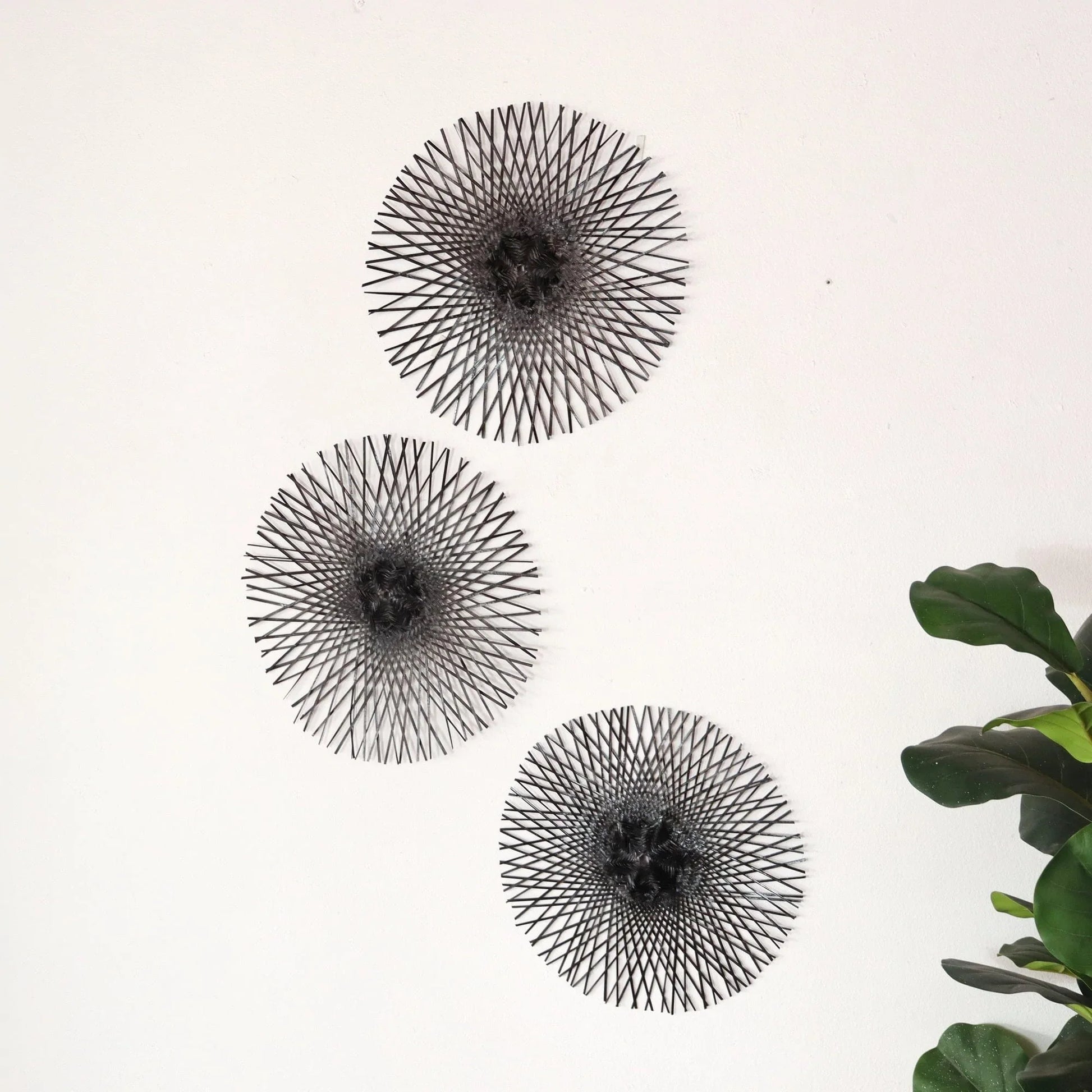 Travis - Wall Hangings (Set Of 3) By Thaihome | Wall Decor | Modishstore - 2