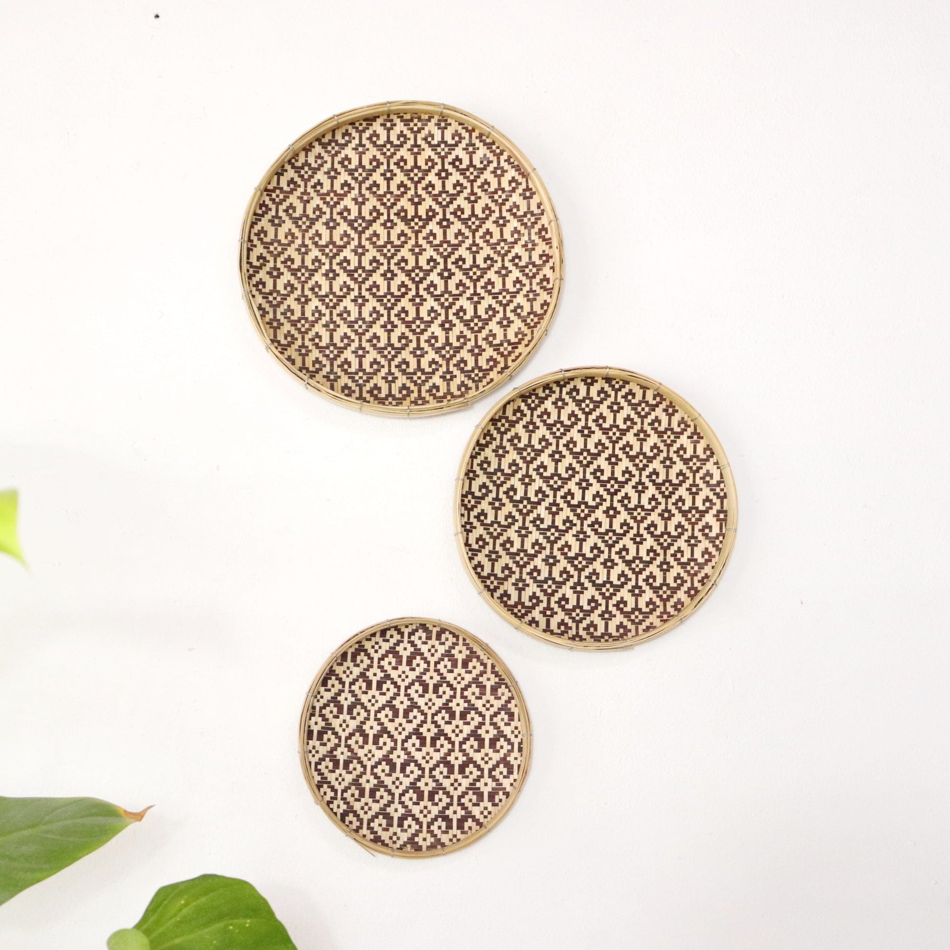 Wa Run Tron - Wall Art DeCor Hanging Set Of 3 By Thaihome | Wall Decor | Modishstore - 5