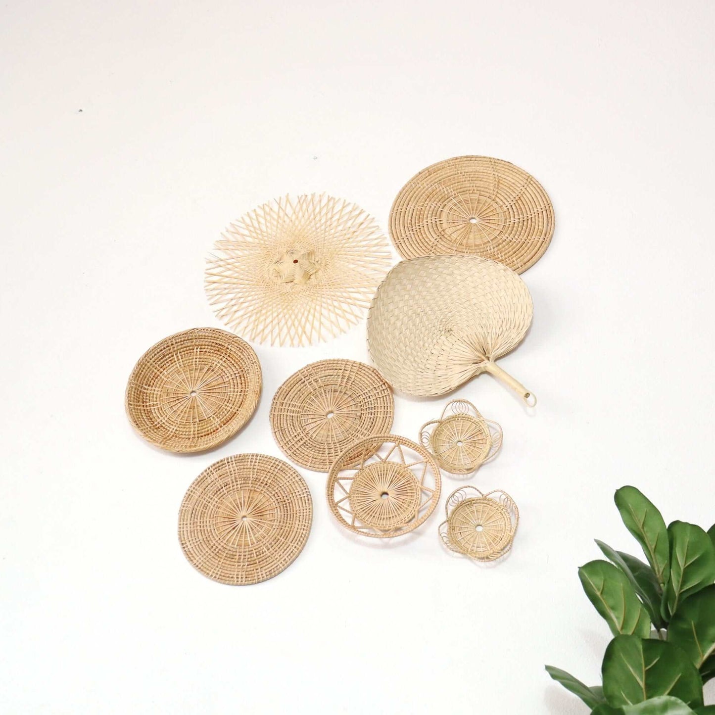 Ka Ya Pa - Wall Hanging Decor Set Of 9 By Thaihome | Wall Decor | Modishstore - 7