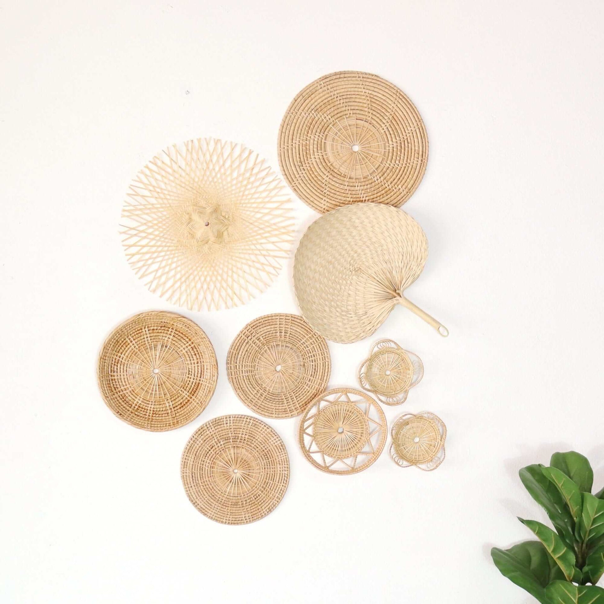 Ka Ya Pa - Wall Hanging Decor Set Of 9 By Thaihome | Wall Decor | Modishstore - 6