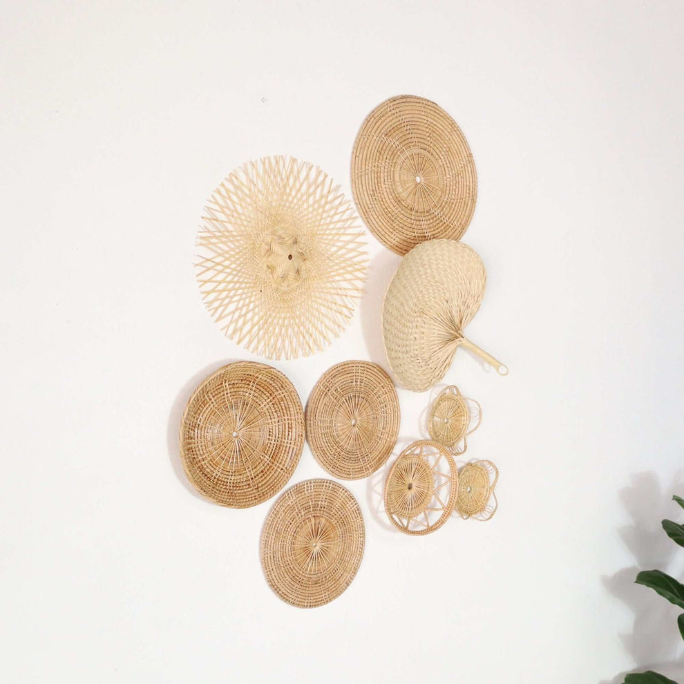 Ka Ya Pa - Wall Hanging Decor Set Of 9 By Thaihome | Wall Decor | Modishstore - 4