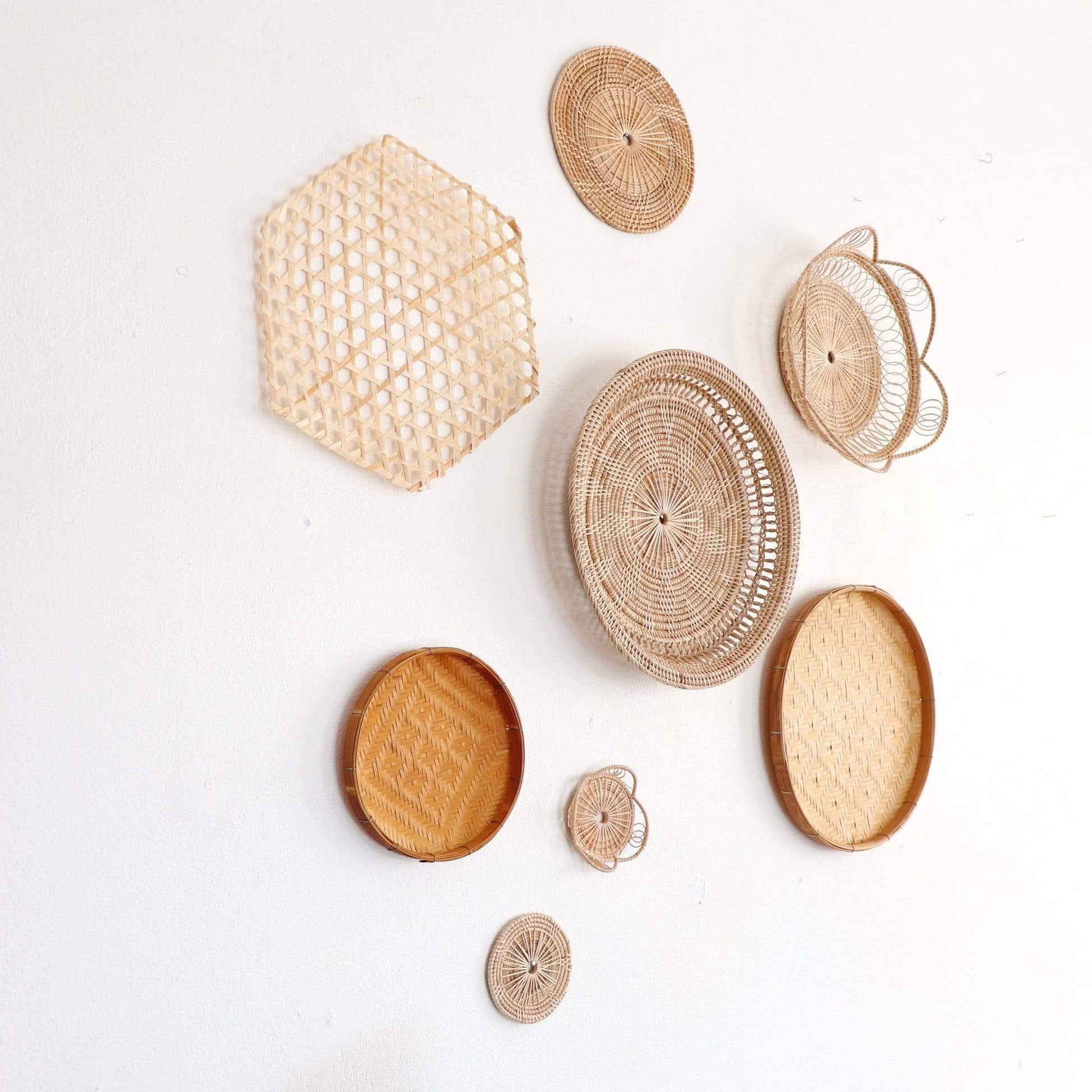 Worapon - Wall Hanging Decor Set Of 8 By Thaihome | Wall Decor | Modishstore - 3