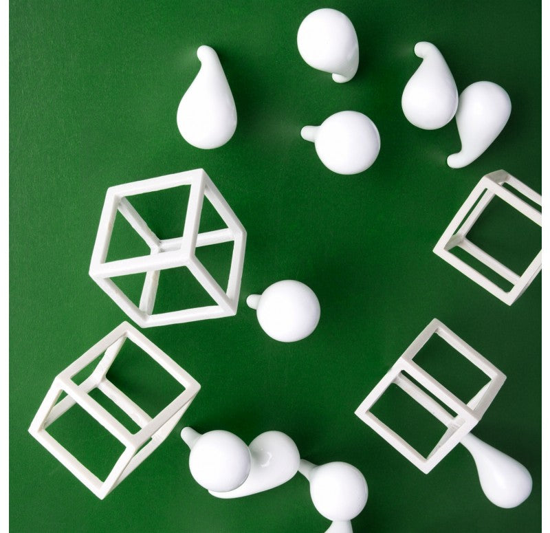 Wall Play Substrate, 'Cubical/ Fig' by Gold Leaf Design Group | Wall Decor | Modishstore - 3