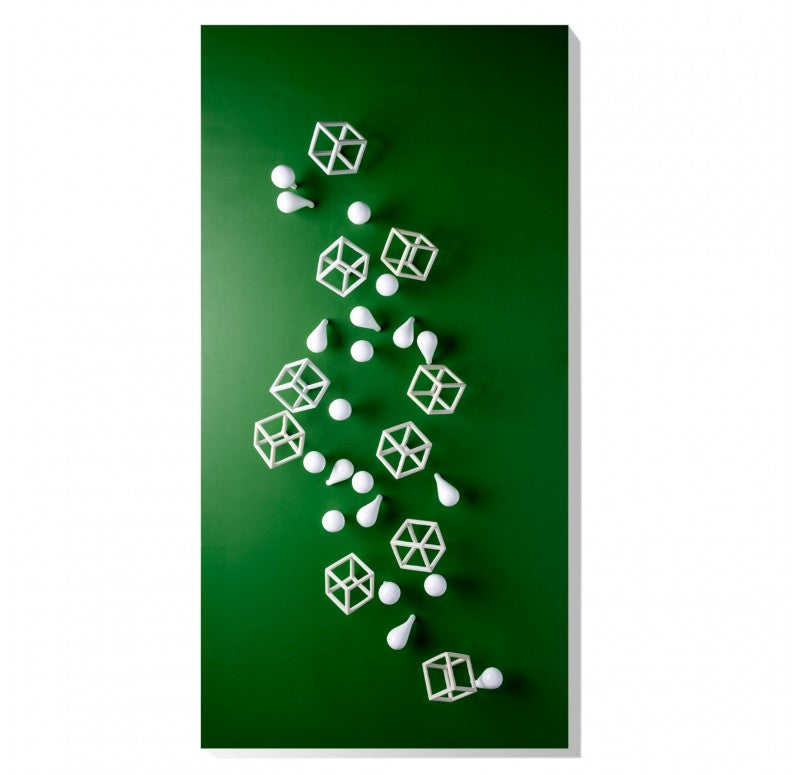 Wall Play Substrate, 'Cubical/ Fig' by Gold Leaf Design Group | Wall Decor | Modishstore