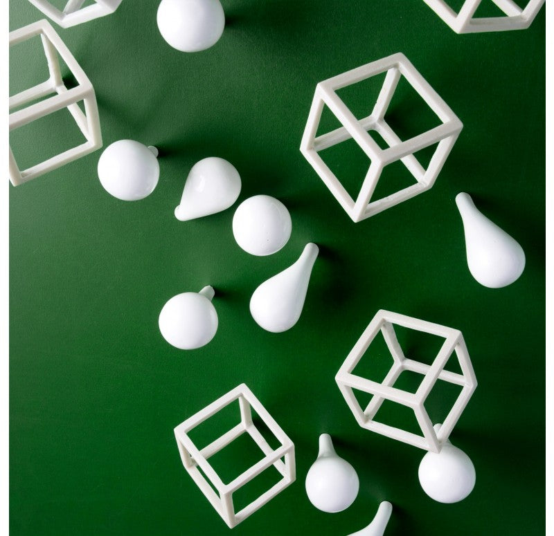 Wall Play Substrate, 'Cubical/ Fig' by Gold Leaf Design Group | Wall Decor | Modishstore - 2