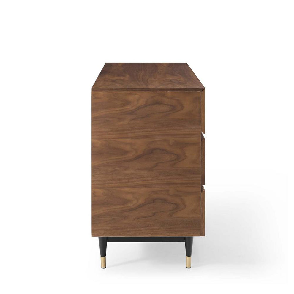 Modway Caima 6-Drawer Dresser in Walnut - MOD-6189 | Dressers | Modishstore - 4