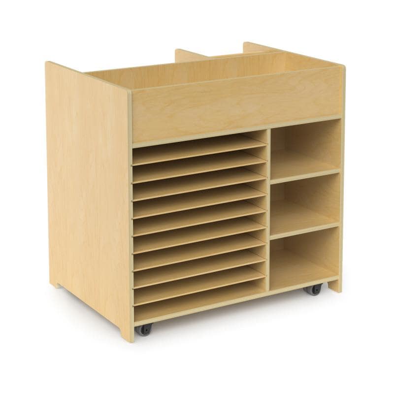 Whitney Brothers Deluxe Mobile Art Supply Cart | Kids Collection | Modishstore-3