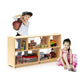 Whitney Brothers® 24" Toddler Storage Cabinet Acrylic Back | Cabinets | Modishstore