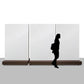 Movable Partition Wall, White By Gold Leaf Design Group | Wall Art |  Modishstore - 5