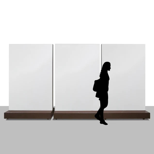 Movable Partition Wall, White By Gold Leaf Design Group | Wall Art | Modishstore - 5
