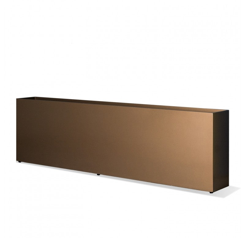 Linear Planter, Bronze Black by Gold Leaf Design Group | Planters, Troughs & Cachepots | Modishstore - 2