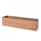 Linear Planter, Walnut Veneer by Gold Leaf Design Group | Planters, Troughs & Cachepots | Modishstore - 2