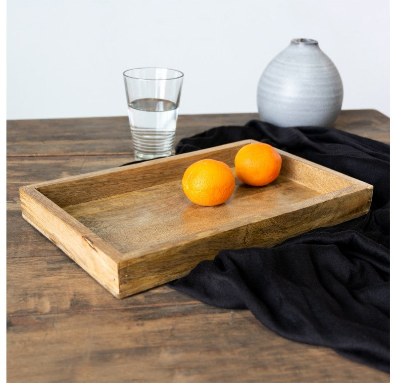 Lignum Tray, 16"L by Gold Leaf Design Group | Trays | Modishstore - 8